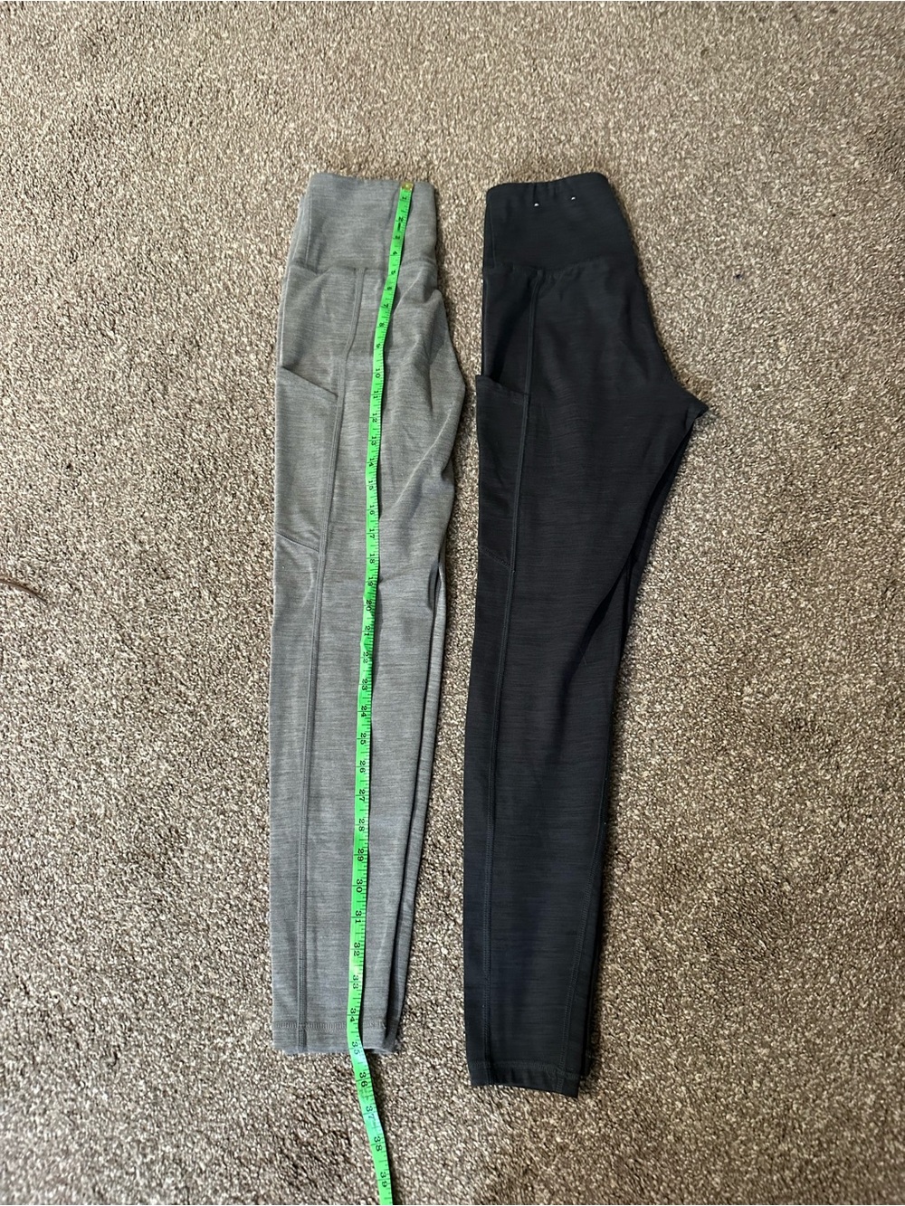 American Eagle Outfitters High-Waist Leggings Duo – Gray & Black - Picture 5 of 14